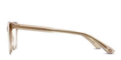 Garrett Leight Tia Jane Beige glasses - Beige - Side View