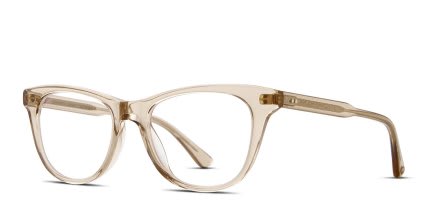 Garrett Leight Tia Jane Beige glasses - Beige - Angle View