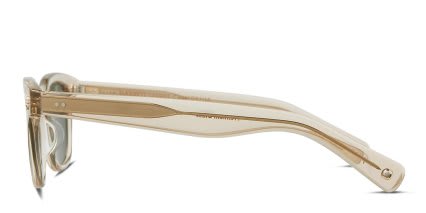 Garrett Leight Naples Sun Beige glasses - Beige - Side View