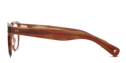 Garrett Leight Naples Brown, Tortoise glasses - Brown / Tortoise - Side View