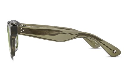 Garrett Leight Cyprus Sun Green glasses - Green - Side View