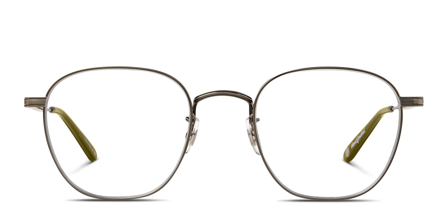 Garrett Leight Grant M Gunmetal glasses - Gunmetal - Frontal View