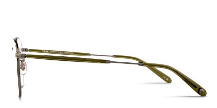 Garrett Leight Grant M Gunmetal glasses - Gunmetal - Side View