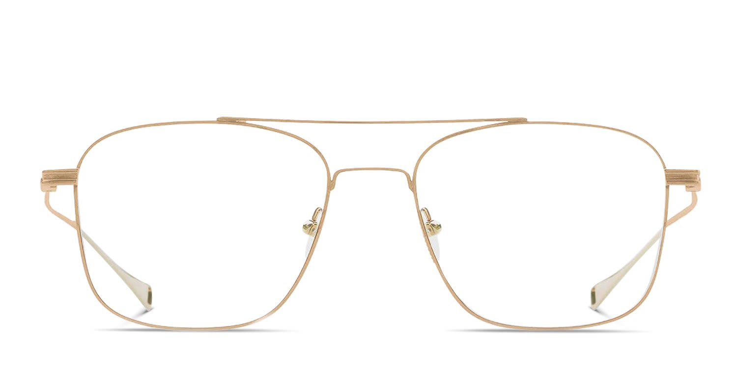 DITA Lancier LSA-112 Gold glasses - Gold - Frontal View