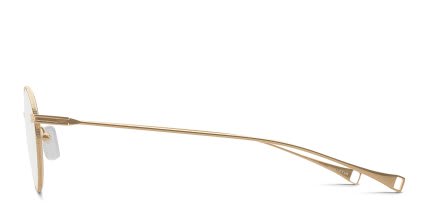 DITA Lancier LSA-113 Gold glasses - Gold - Side View