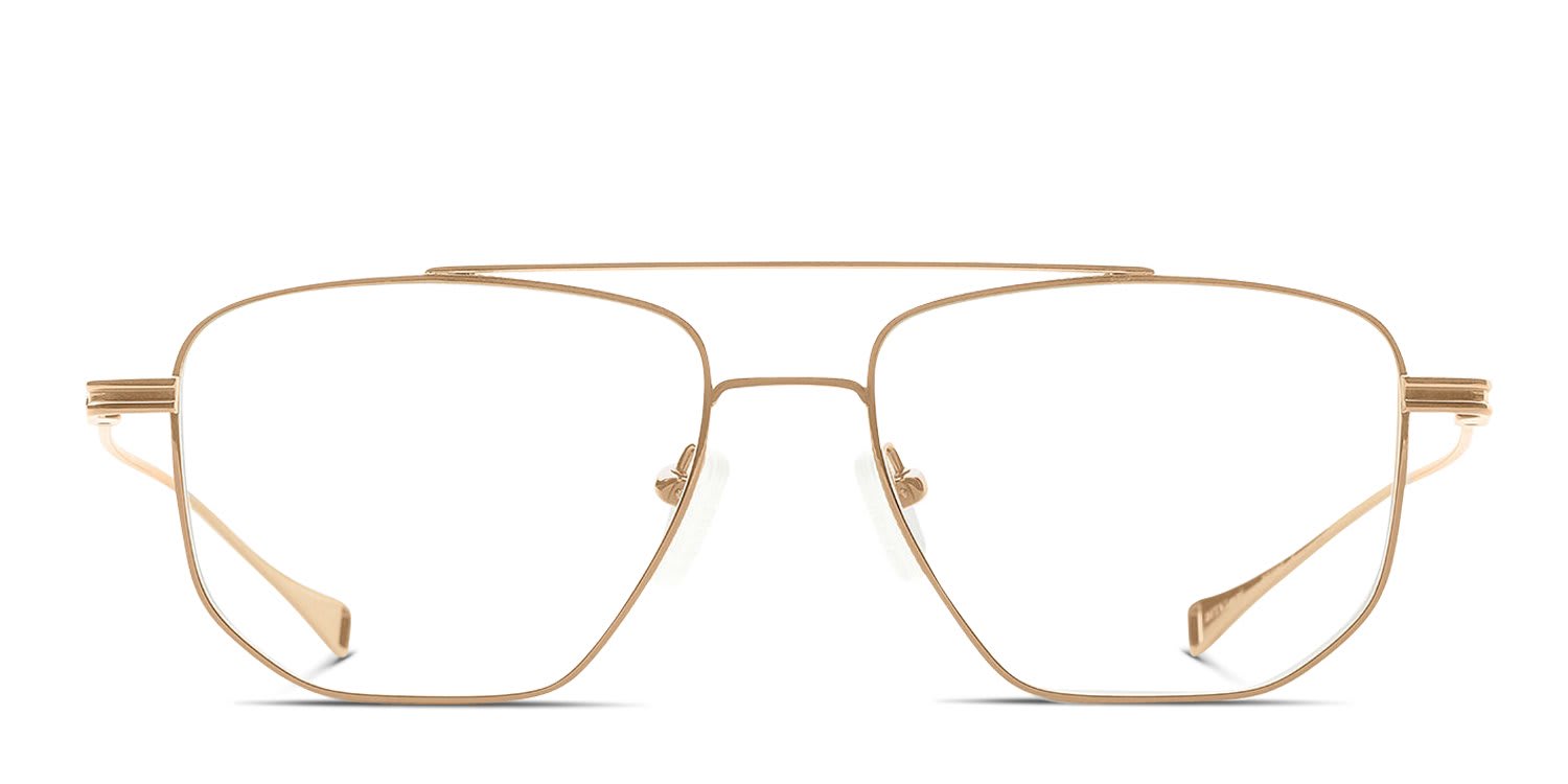 DITA Lancier LSA-115 Gold glasses - Gold - Frontal View
