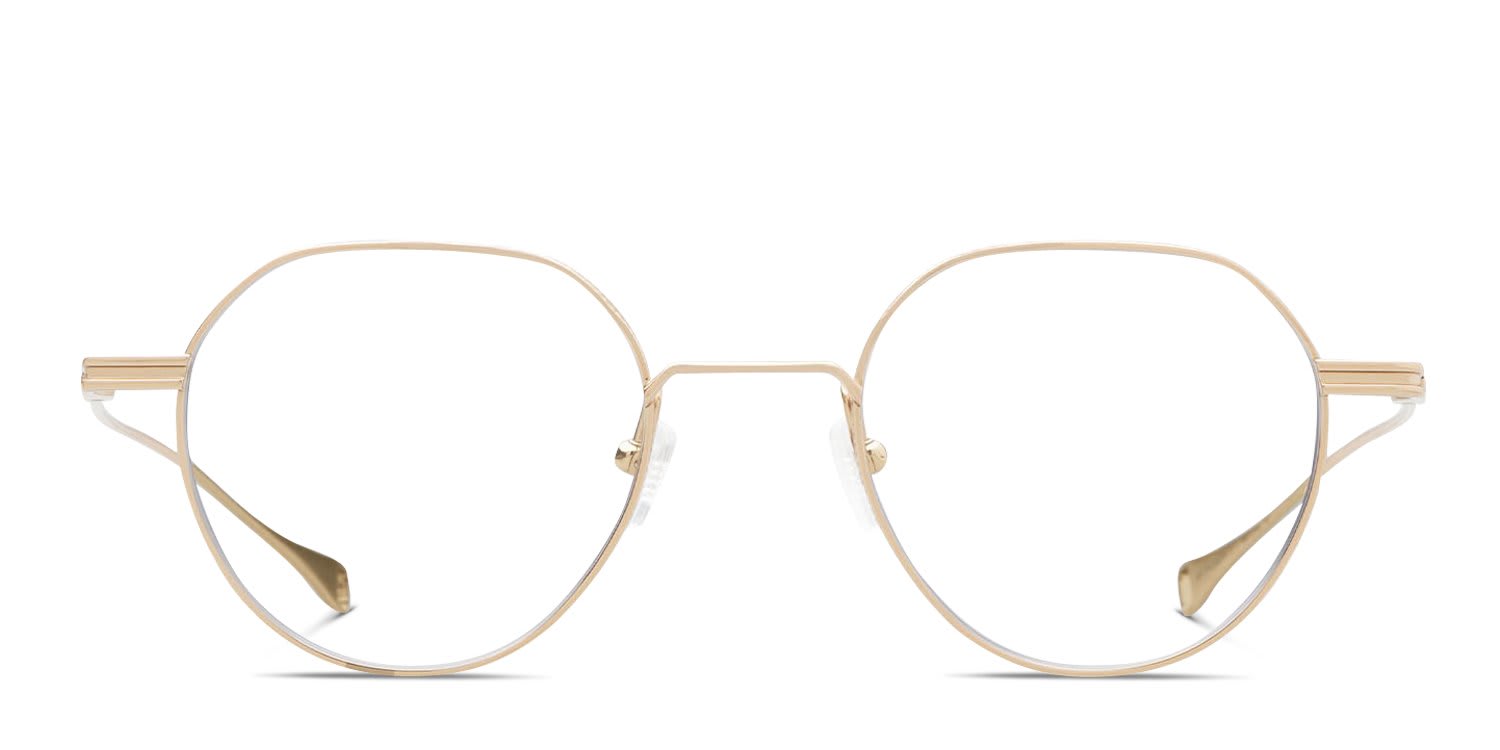 DITA Lancier LSA-117 Gold glasses - Gold - Frontal View
