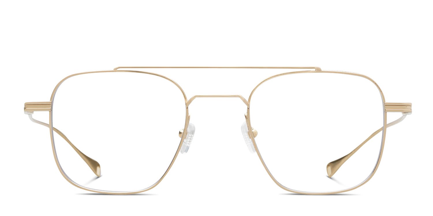 DITA Lancier LSA-118 Gold glasses - Gold - Frontal View