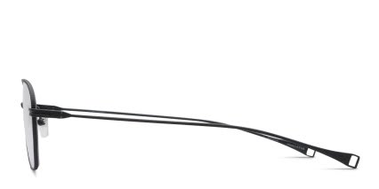 DITA Lancier LSA-123 Matte Black glasses - Matte Black - Side View