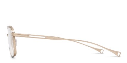DITA Lancier LSA-134 Gold glasses - Gold - Side View