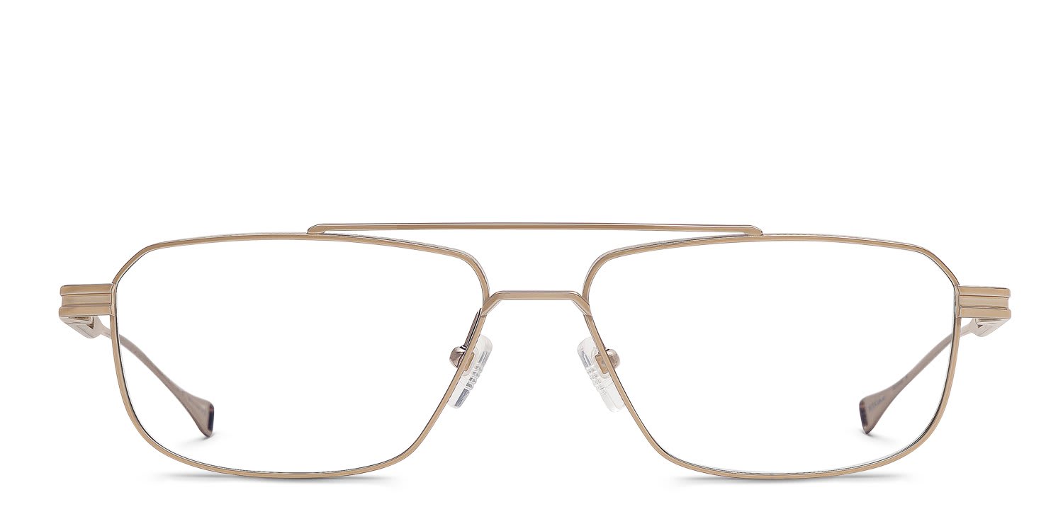 DITA Lancier LSA-135 Gold glasses - Gold - Frontal View