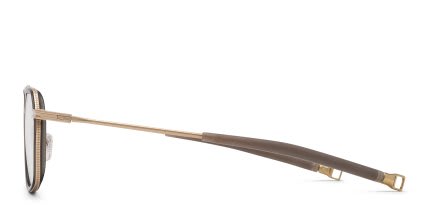 DITA Lancier LSA-445 Black, Gold glasses - Black / Gold - Side View