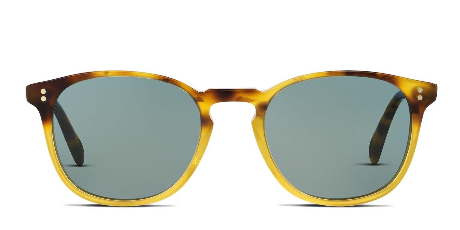 Oliver Peoples OV5298SU Finley Esq Tortoise, Yellow glasses - Tortoise / Yellow - Frontal View
