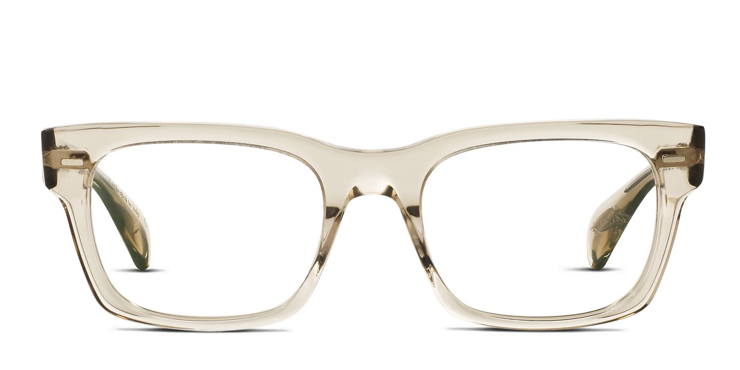 Oliver Peoples OV5332U Ryce Beige, Clear glasses - Beige / Clear - Frontal View