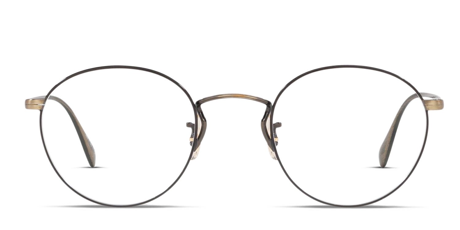 Oliver Peoples OV1186 Coleridge Black, Bornze glasses - Black / Bronze - Frontal View