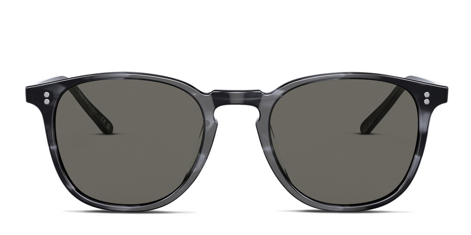 Oliver Peoples OV5491SU Finley 1993 Sun Blue, Gray glasses - Blue / Gray - Frontal View