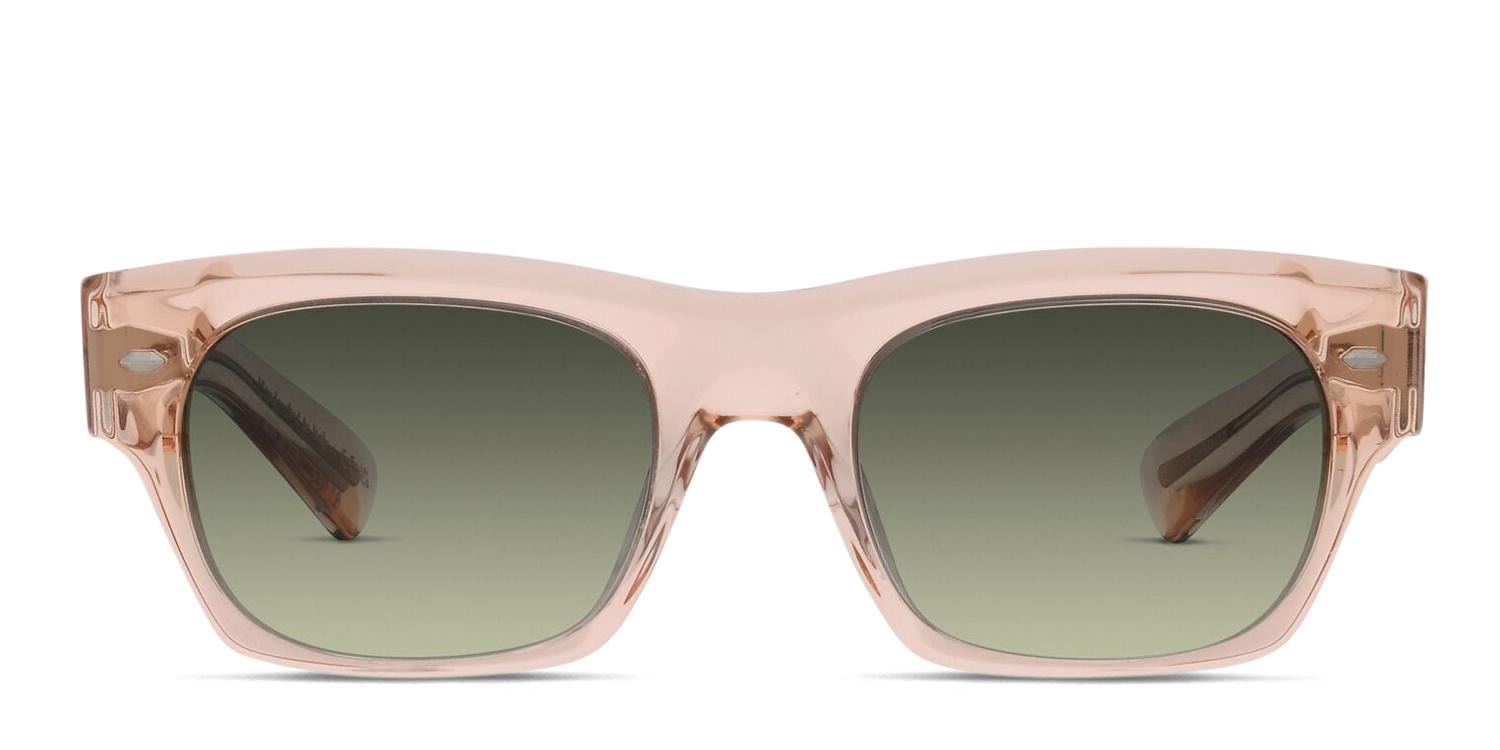 Oliver Peoples OV5514SU Kasdan Pink, Clear glasses - Pink / Clear - Frontal View