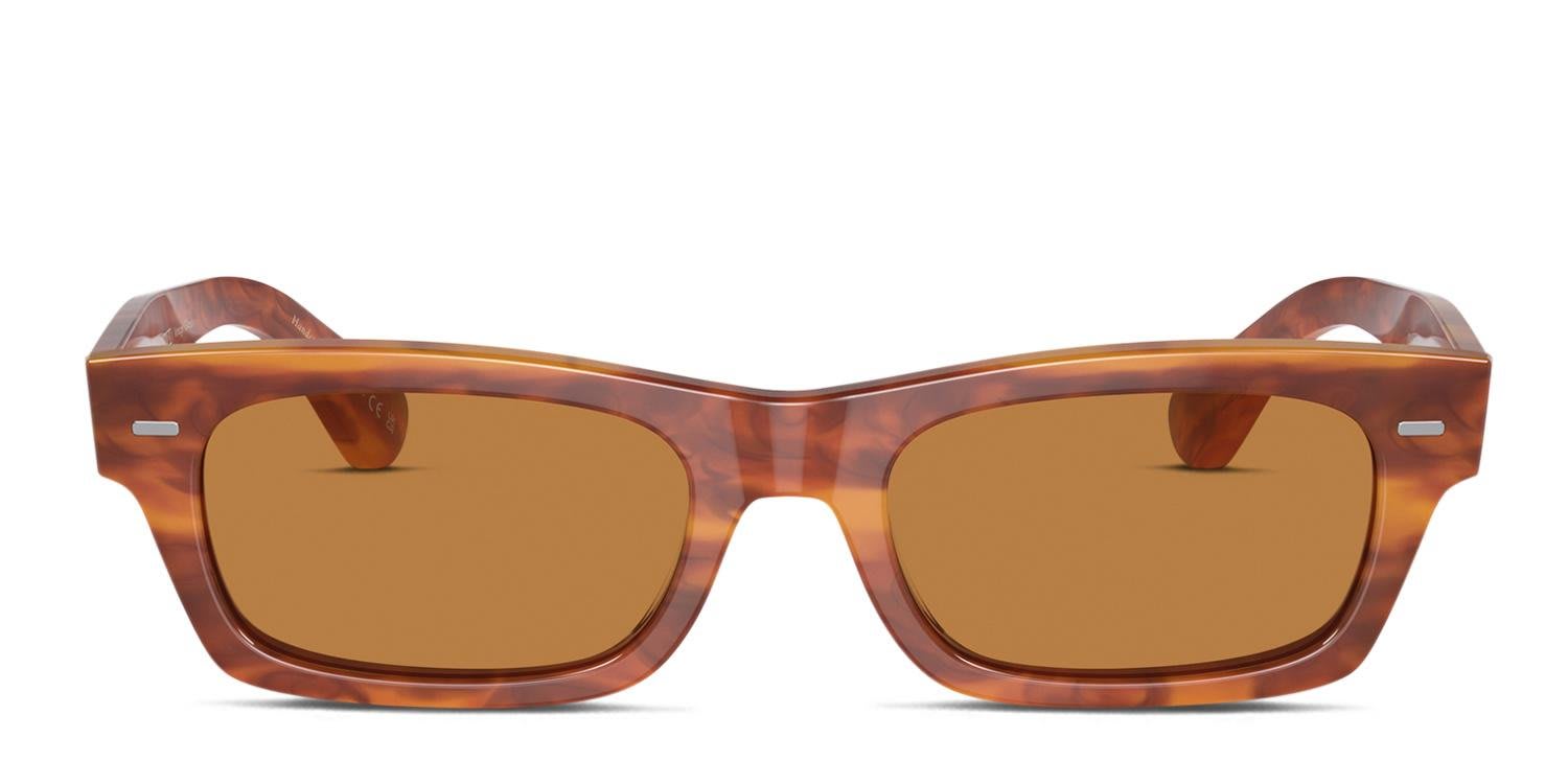 Oliver Peoples OV5510SU Davri Tortoise, Orange glasses - Tortoise / Orange - Frontal View