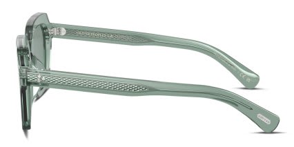 Oliver Peoples OV5526SU Kienna Green, Clear glasses - Green - Side View