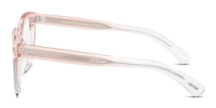 Oliver Peoples OV5525U Lianella Pink, Clear glasses - Pink / Clear - Side View