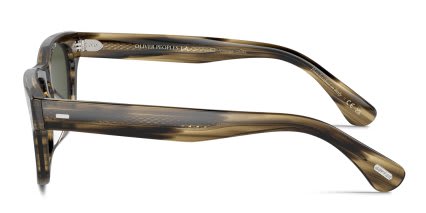 Oliver Peoples OV5540SU Rosson Sun Green, Gray glasses - Green / Gray - Side View