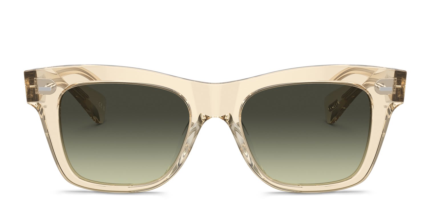 Oliver Peoples OV5542SU Ms. Oliver Yellow glasses - Yellow - Frontal View