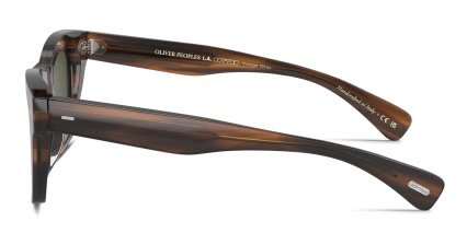 Oliver Peoples OV5542SU Ms. Oliver Tortoise, Green glasses - Tortoise / Green - Side View