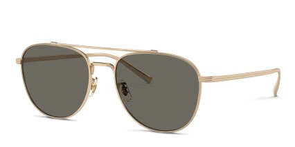 Oliver Peoples OV1335ST Rivetti Gold glasses - Gold - Angle View