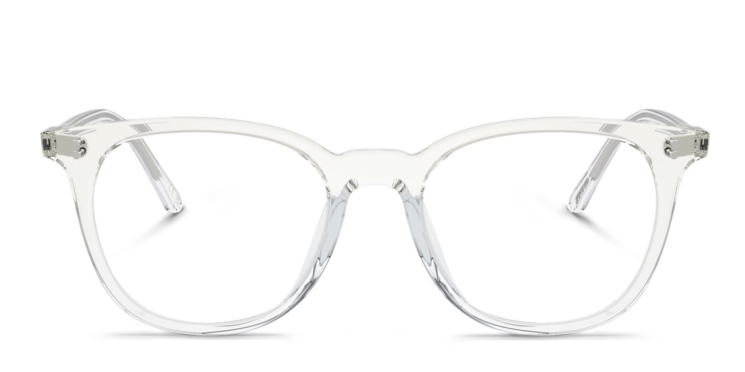 Oliver Peoples OV5538U Josianne Pink, Clear glasses - Pink / Clear - Frontal View
