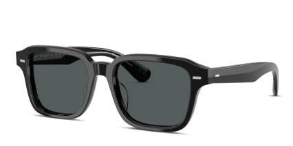 Oliver Peoples OV5562SU Errisson Sun Black glasses - Black / Gray - Angle View