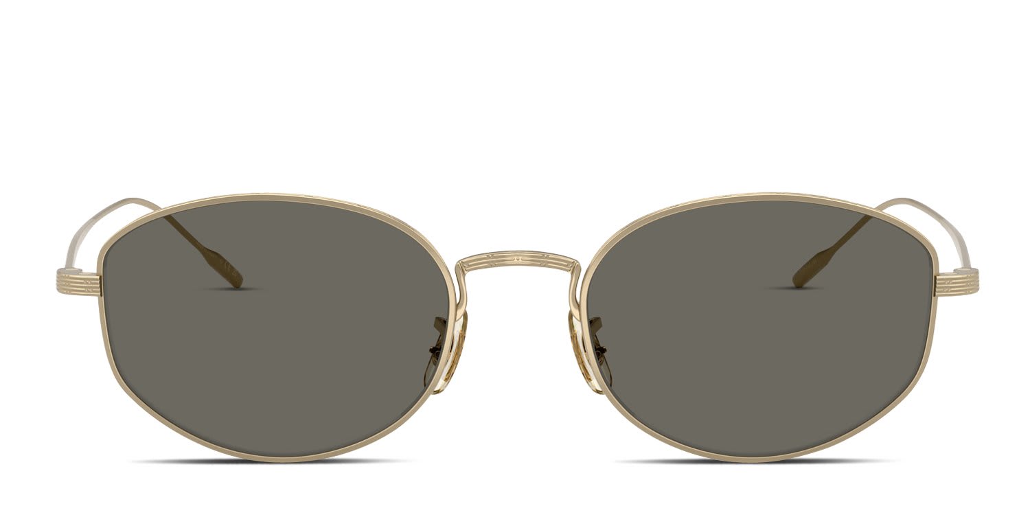 Oliver Peoples OV1347ST Estra Gold glasses - Gold / Gunmetal / Gray - Frontal View