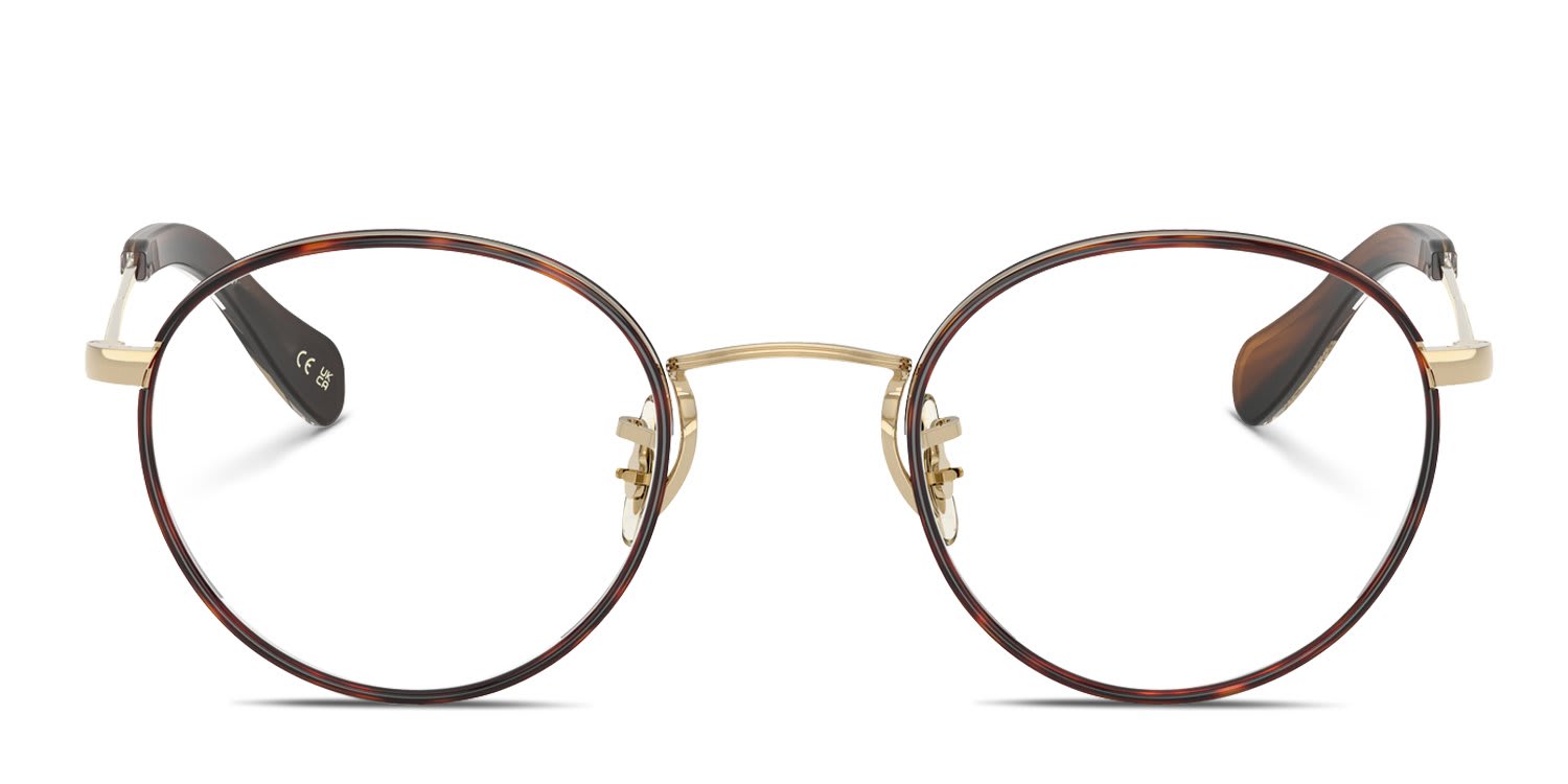 Oliver Peoples OV1352 Coleridge Ii Gold, Tortoise glasses - Gold / Tortoise - Frontal View