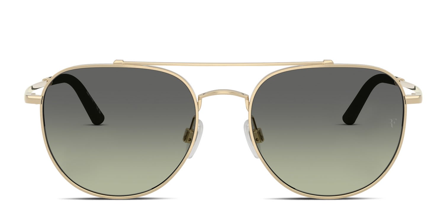 Oliver Peoples OV1346S R-10 Gold glasses - Gold / Green - Frontal View