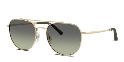 Oliver Peoples OV1346S R-10 Gold glasses - Gold / Green - Angle View