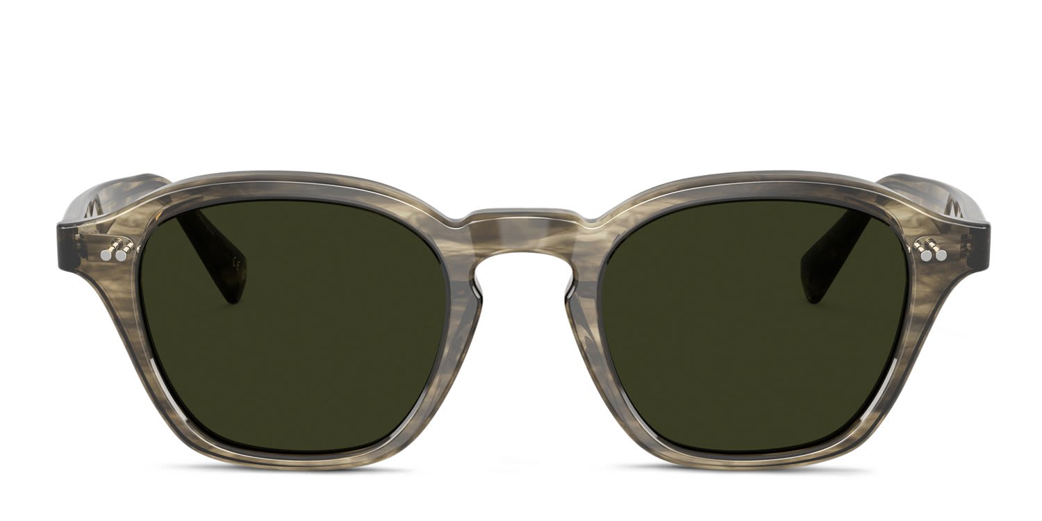 Oliver Peoples OV5580SU Eyles Green glasses - Green - Frontal View
