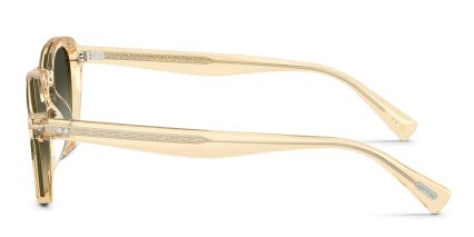 Oliver Peoples OV5580SU Eyles Beige, Green glasses - Beige / Green - Side View