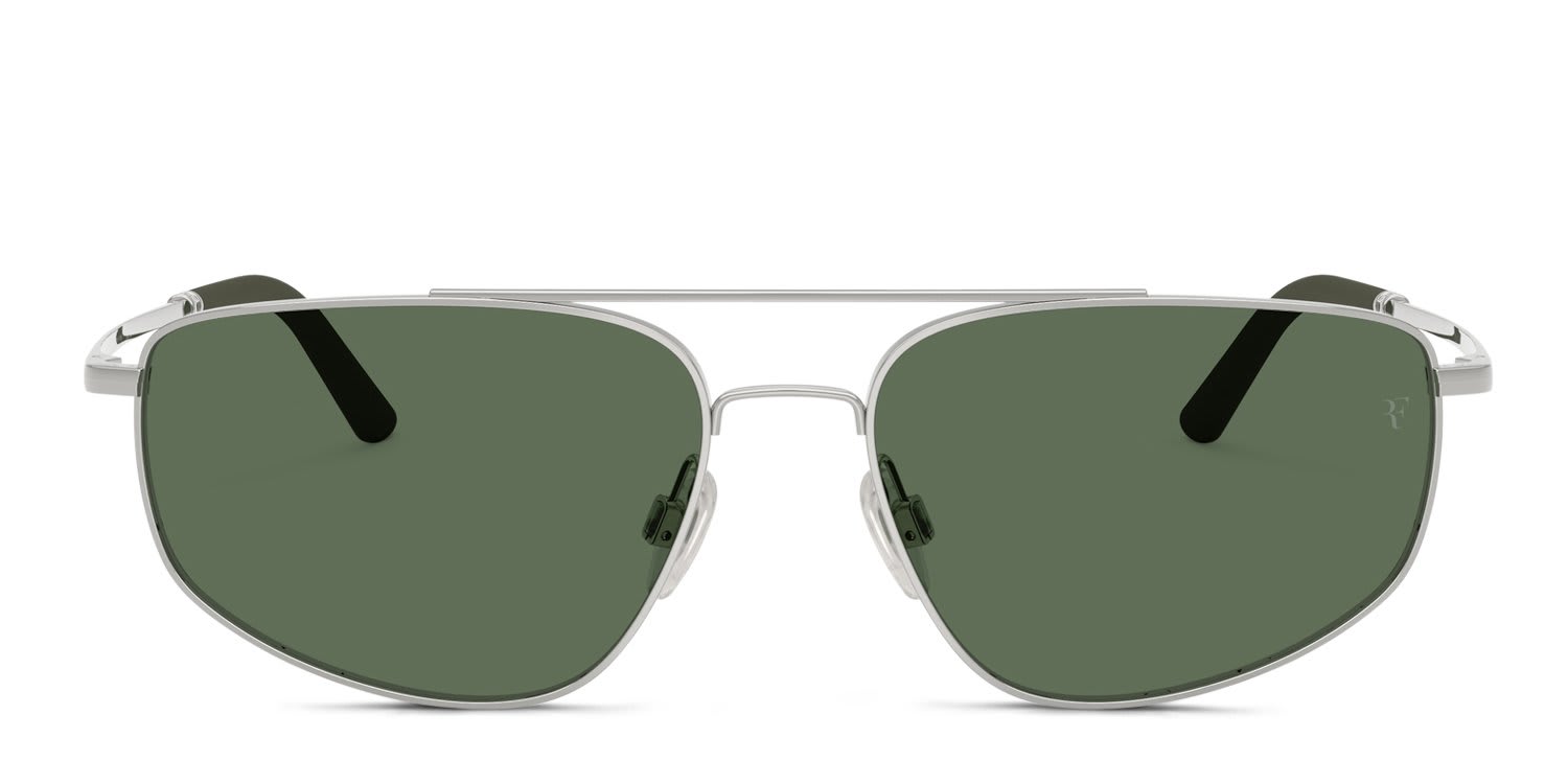 Oliver Peoples OV1361S R-14 Silver, Green glasses - Silver / Green - Frontal View