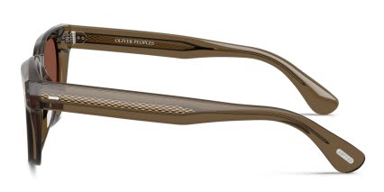 Oliver Peoples OV5601SU Rueny Brown, Red glasses - Brown - Side View