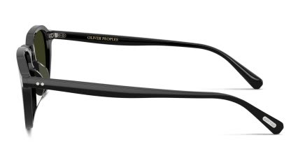Oliver Peoples OV5598SU Emryn Black, Green glasses - Black / Green - Side View