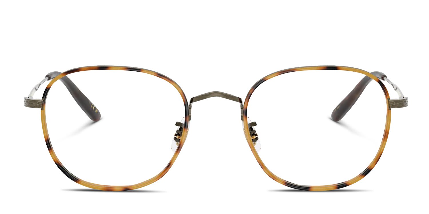 Oliver Peoples OV1375T Mehr Gold, Brown glasses - Gold / Brown - Frontal View