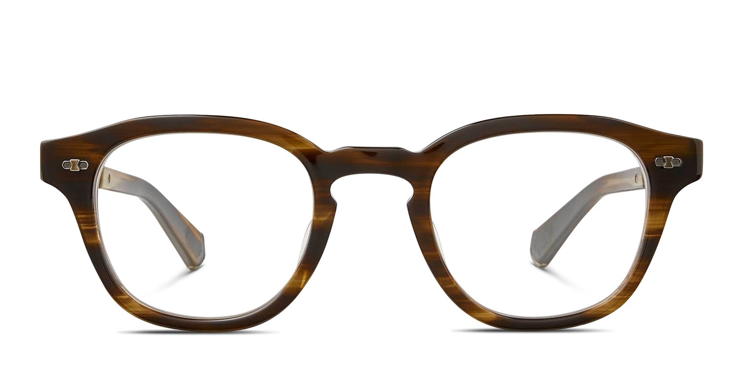 Mr. Leight James C Brown glasses - Brown - Frontal View