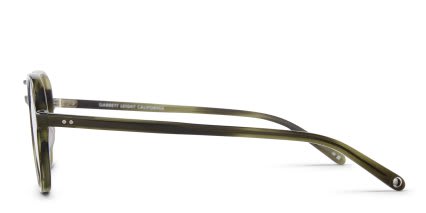 Garrett Leight Doc Sun Green glasses - Green - Side View