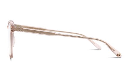 Garrett Leight Whitney Pink glasses - Pink - Side View