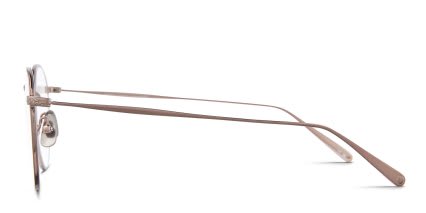 Garrett Leight Wilson M II Bronze glasses - Bronze - Side View