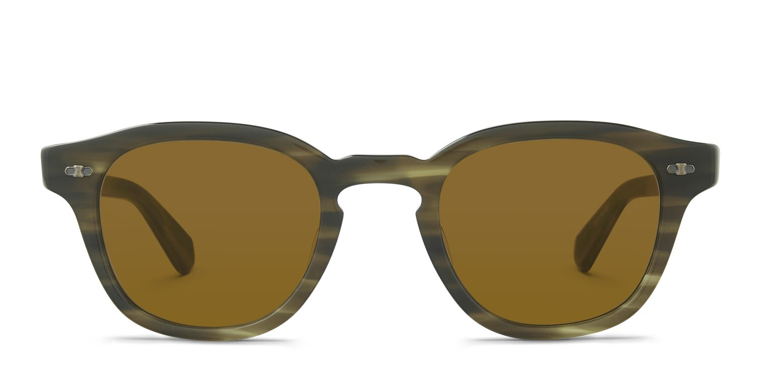 Mr. Leight James S Green glasses - Green - Frontal View