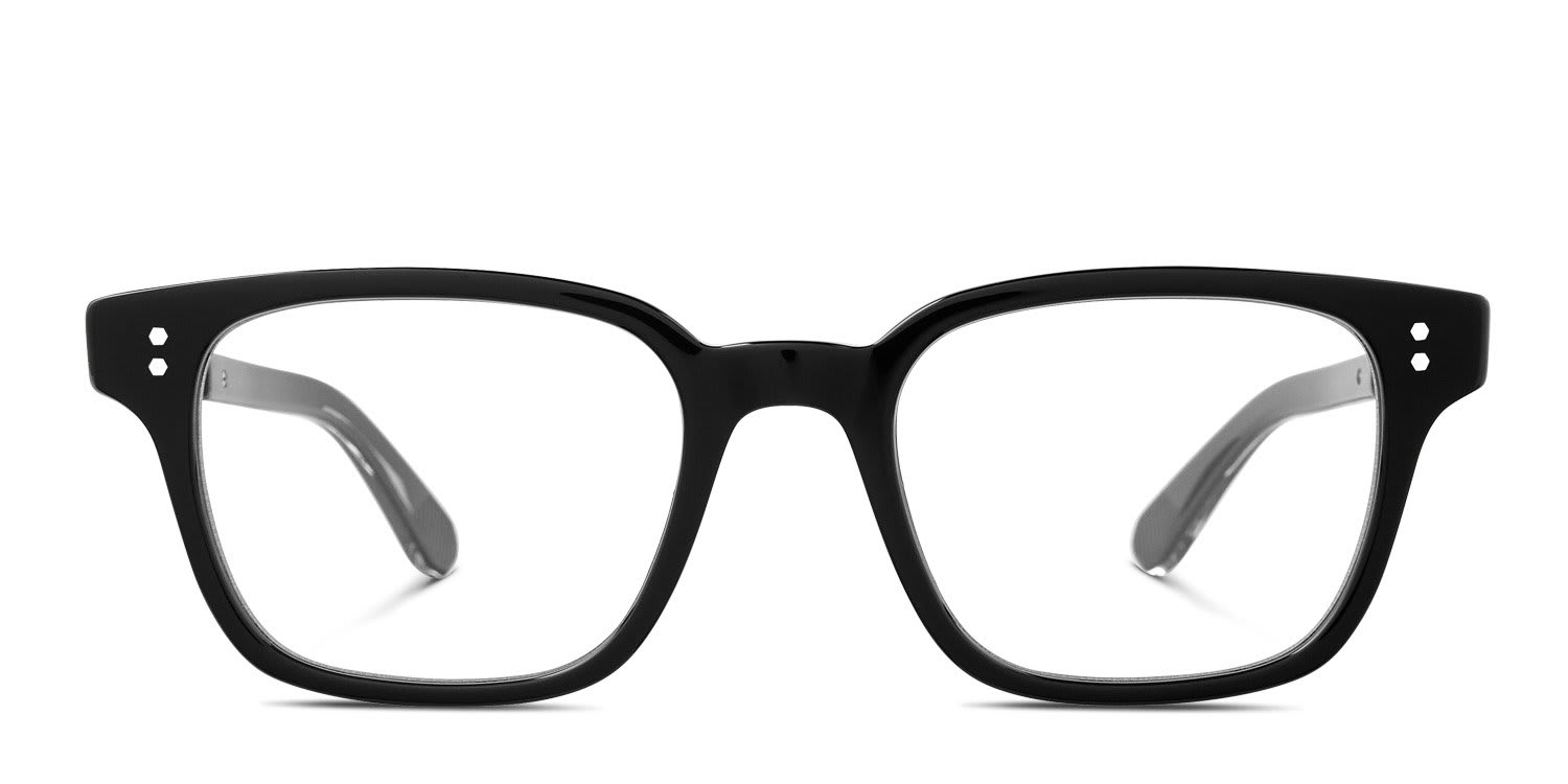 Mr. Leight Surveyor C Shiny Black glasses - Shiny Black - Frontal View