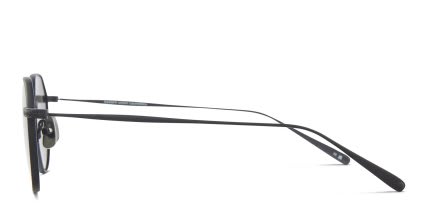 Garrett Leight Eureka M Sun Black glasses - Black - Side View