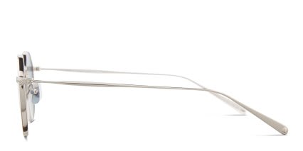 Garrett Leight Eureka M Sun Silver glasses - Silver - Side View