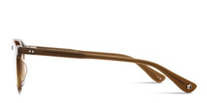 Garrett Leight Markus Brown glasses - Brown - Side View