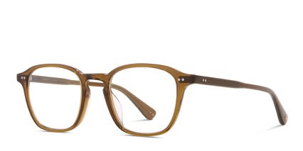 Garrett Leight Markus Brown glasses - Brown - Angle View